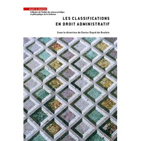 Les classifications en droit administratif