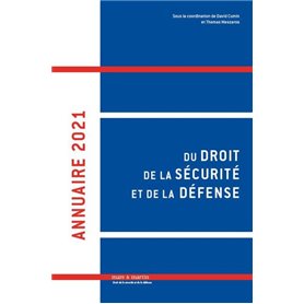 Annuaire 2021 du droit de la sécurité et de la défense