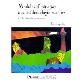 MODULES D'INITIATION A LA METHODOLOGIE SCOLAIRE