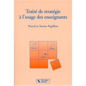 Traité de stratégie à l'usage des enseignants