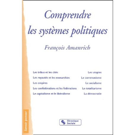 COMPRENDRE LES SYSTEMES POLITIQUES