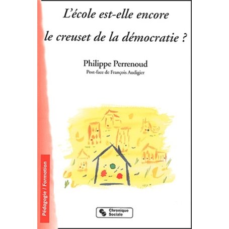 L'école est-elle le creuset de la démocratie ? éducation à la citoyenneté, quand la main droite ignore ce que fait la main gauch