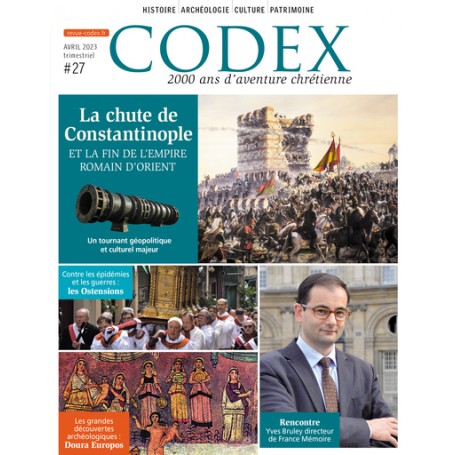 Codex-27  La chute  de Constantinople