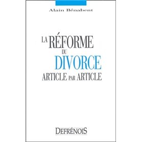 la réforme du divorce. article par article