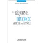 la réforme du divorce. article par article