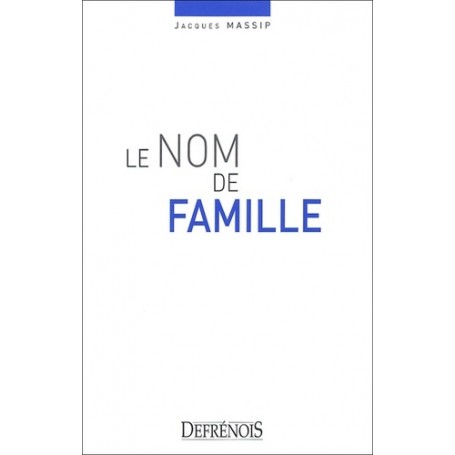 le nom de famille