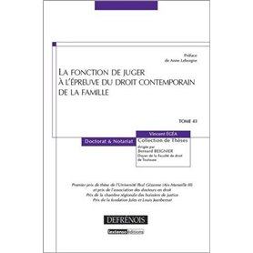 LA FONCTION DE JUGER À L'ÉPREUVE DU DROIT CONTEMPORAIN DE LA FAMILLE