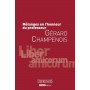 MÉLANGES EN L'HONNEUR DU PROFESSEUR GÉRARD CHAMPENOIS