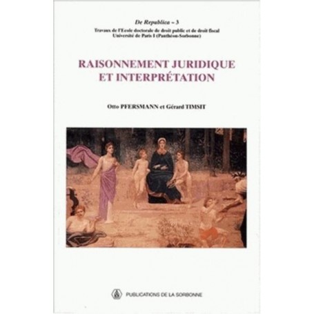 Raisonnement juridique et interprétation