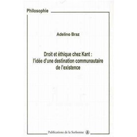 Droit et éthique chez Kant