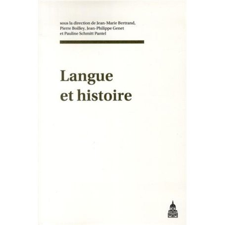 Langue et histoire