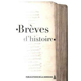 Brèves d'histoire