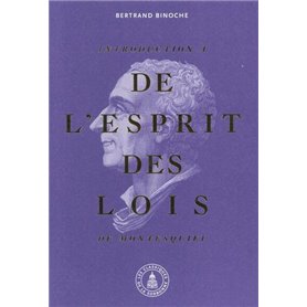 Introduction à De l'esprit des lois de Montesquieu