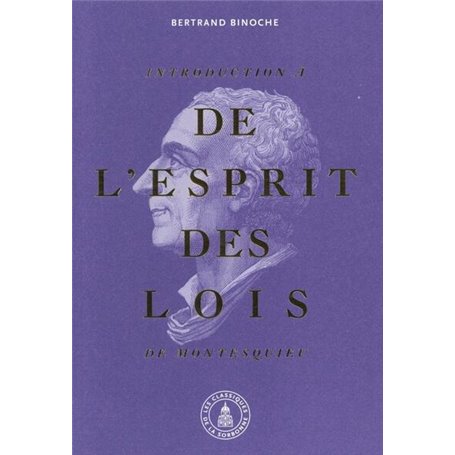 Introduction à De l'esprit des lois de Montesquieu