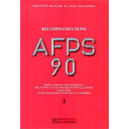 RECOMMANDATIONS AFPS 90 V3