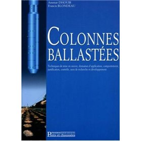 Colonnes ballastées