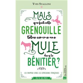 Mais que fait cette grenouille têtue comme une mule dans le bénitier  ?