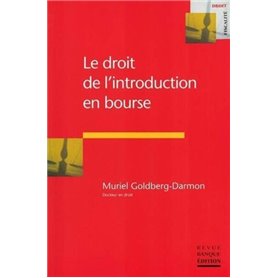 Le droit de l'introduction en bourse