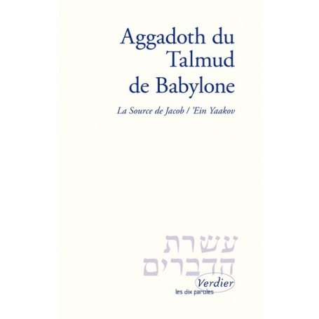 Aggadoth du Talmud de Babylone