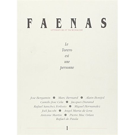 Faenas 1