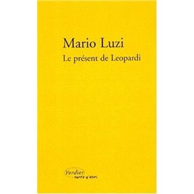 Le présent de Leopardi