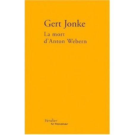 La mort d'Anton Webern