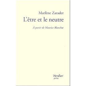 L'être et le neutre