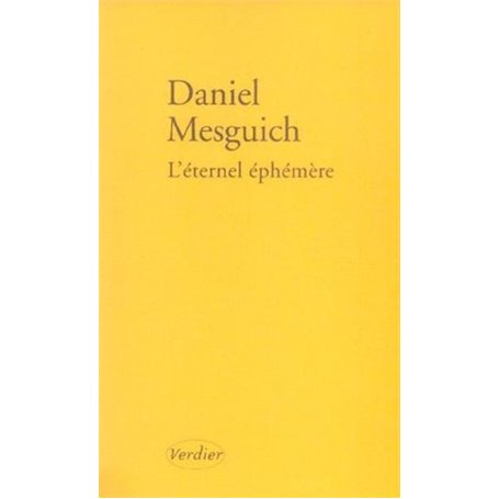 L'éternel éphémère