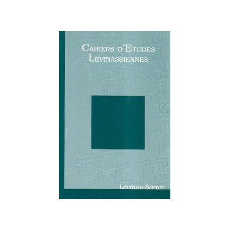 Cahiers d'études lévinassiennes n°5