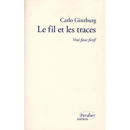 Le fil et les traces