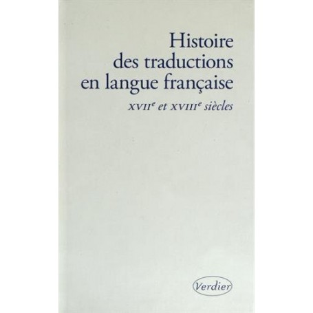 Histoire des traductions en langue française