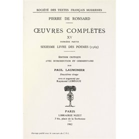 Tome XV - Septiesme livre des Poèmes (1569), Les oeuvres (1571)