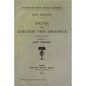 Recueil de quelques vers amoureux