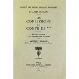 Les Confessions du comte de***