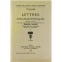 Lettres philosophiques I