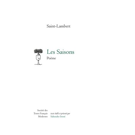 Les Saisons