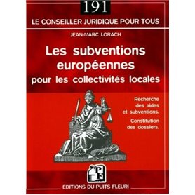 Les subventions européennes pour les collectivités locales