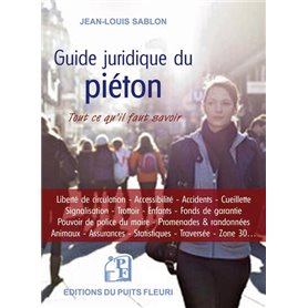 Guide juridique du piéton