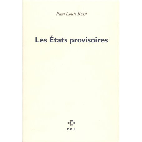 Les États provisoires