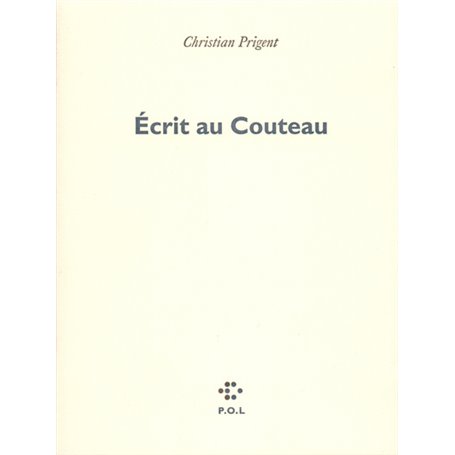 Écrit au Couteau