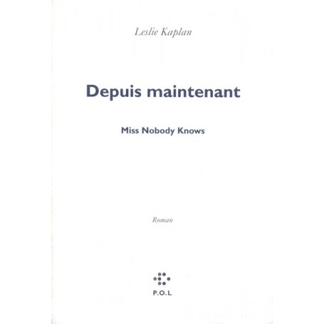 Depuis maintenant