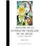 Histoire de la littérature française DU XX SIECLE 1 1890-1940