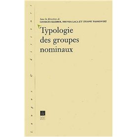 TYPOLOGIE DES GROUPES NOMINAUX