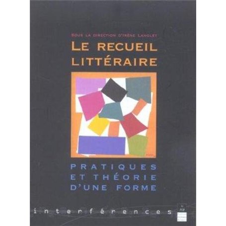 RECUEIL LITTERAIRE