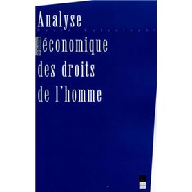 ANALYSE ECONOMIQUE DES DROITS DE L HOMME