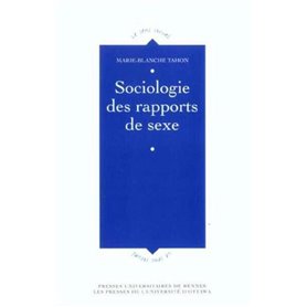 SOCIOLOGIE DES RAPPORTS DE SEXE