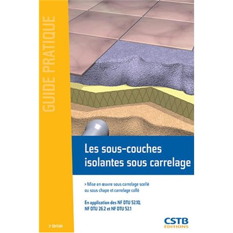 Les sous-couches isolantes sous carrelage