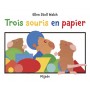 TROIS SOURIS EN PAPIER