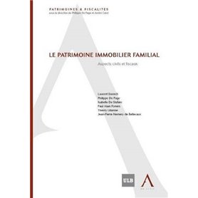 LE PATRIMOINE IMMOBILIER FAMILIAL