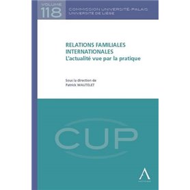 relations familiales internationales - l'actualité vue par la pratique